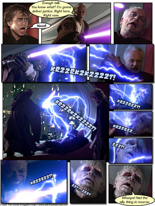 Episode 556: Palpatine Uses LIGHTNING! It's Not Very Effective...
