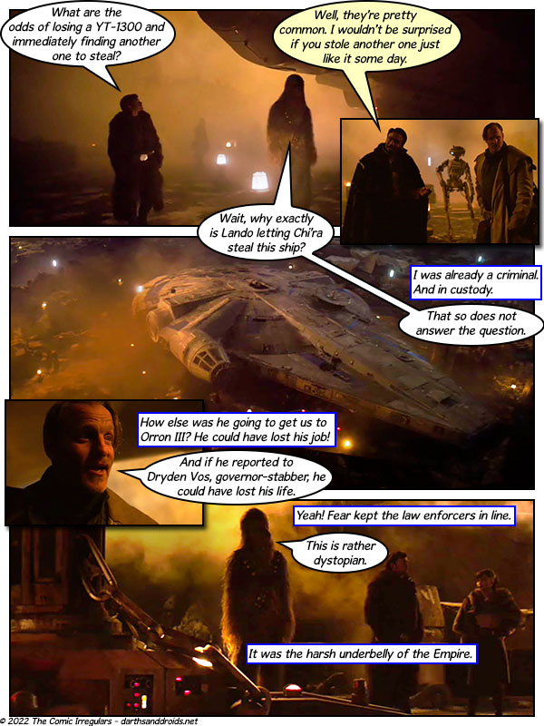 Backstory 112: That’s Not How The Force Works