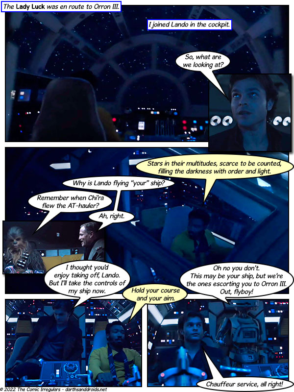 Backstory 114: He Knows His Way in the Dark