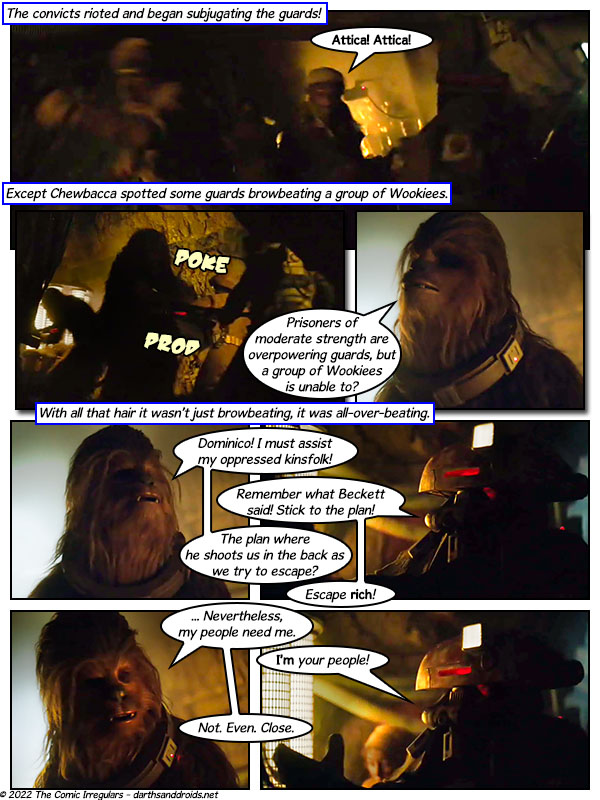 Backstory 136: That’s the Way the Wookiees Crumble